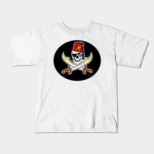 HCSC Jolly Roger Oval Kids T-Shirt